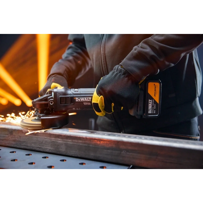 Dewalt DCG45MP2T McLaren F1 18 V 125 mm Çift Akülü 5 Ah Taşlama Makinesi