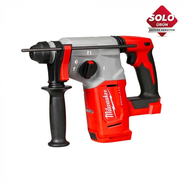 Milwaukee M18 BLH-0 18V 26 mm Kömürsüz SDS-Plus Akülü Kırıcı Delici – Solo