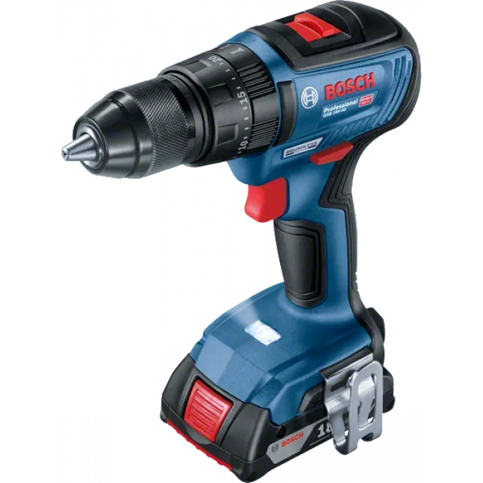 Bosch GSB 18v 50 Kömürsüz Akülü Darbeli Matkap 2x4Ah