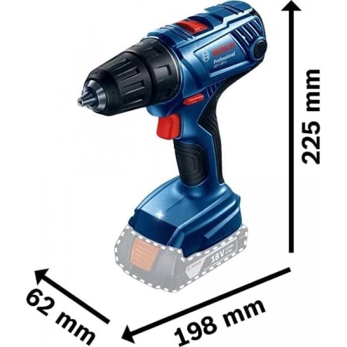 Bosch Gsr 180-li Akülü Delme Vidalama (2x8.0Ah)