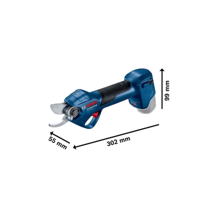 Bosch Pro Pruner 12 V 2 Ah Çift Akülü Dal Budama Makası + Bosch Taşıma Çantası