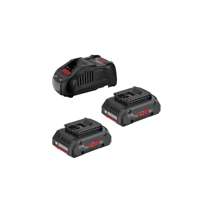 Bosch Procore 18V Starter Kit 2x4 0Ah + Gal1880 Cv - 1600A016GF