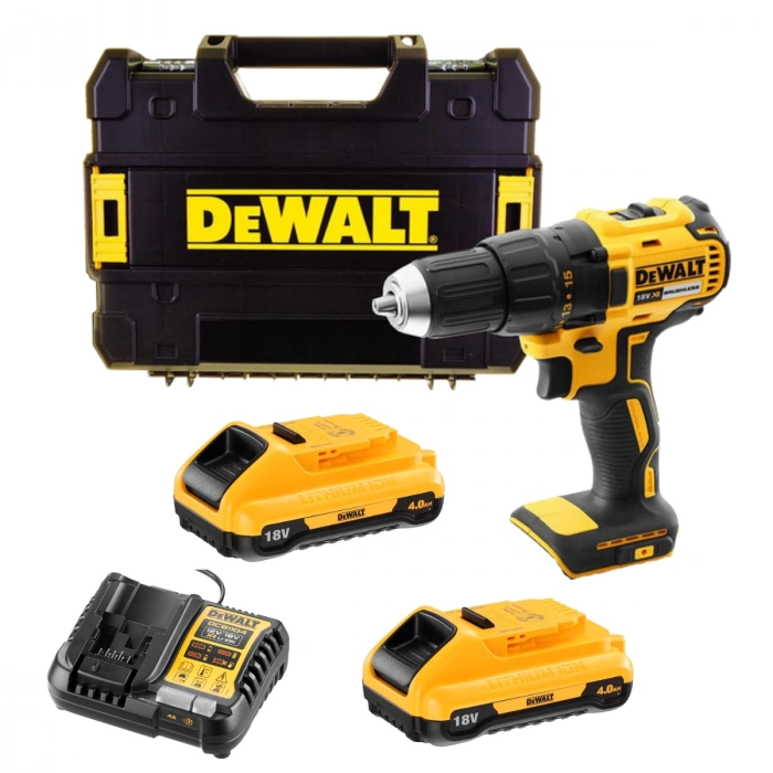 DeWALT DCD777C2 18V XR Li-Ion Akülü Vidalama Matkap Seti (2x4.0Ah Akü + Şarj Cihazı + Taşıma Çantası)