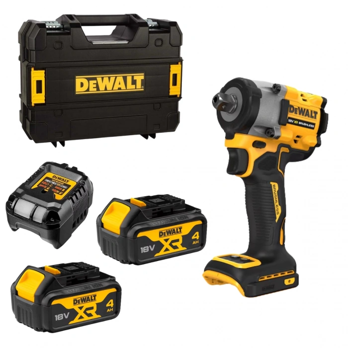DeWalt DCF922P2T-QW 18V XR 1/2 Somun Sıkma (2x4Ah Akü + Şarj + Çanta)