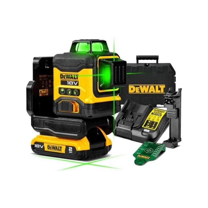 Dewalt DCLE34031 18 V Compact Yeşil Lazer Hizalama