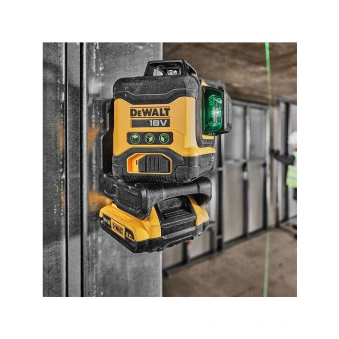 Dewalt DCLE34031 18 V Compact Yeşil Lazer Hizalama