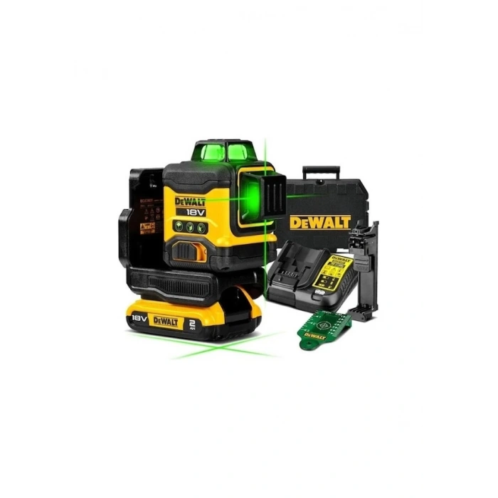 Dewalt DCLE34031D1 Compact Yeşil Lazer Hizalama 3X360 18V