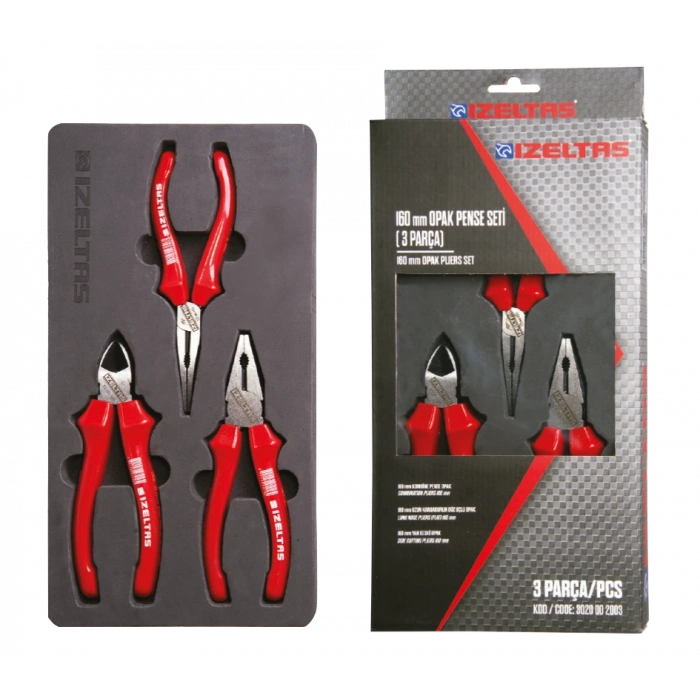 İZELTAŞ 160 MM OPAK SETİ ( 3 PARÇA )