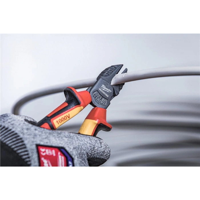 MİLWAUKEE 160Mm İzoleli Yan Keski (T4932464567)