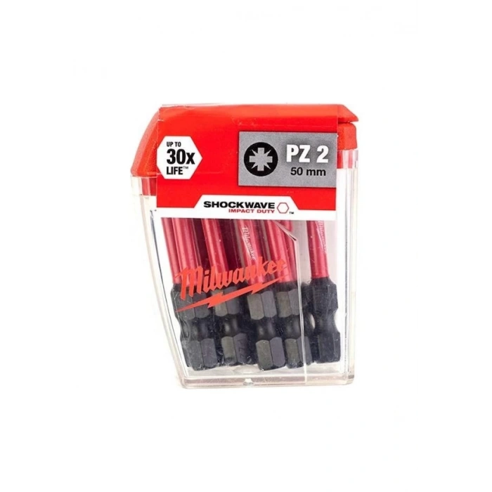 Milwaukee Bits Uç Pz2 50 MM 10lu Pkt - T4932430866