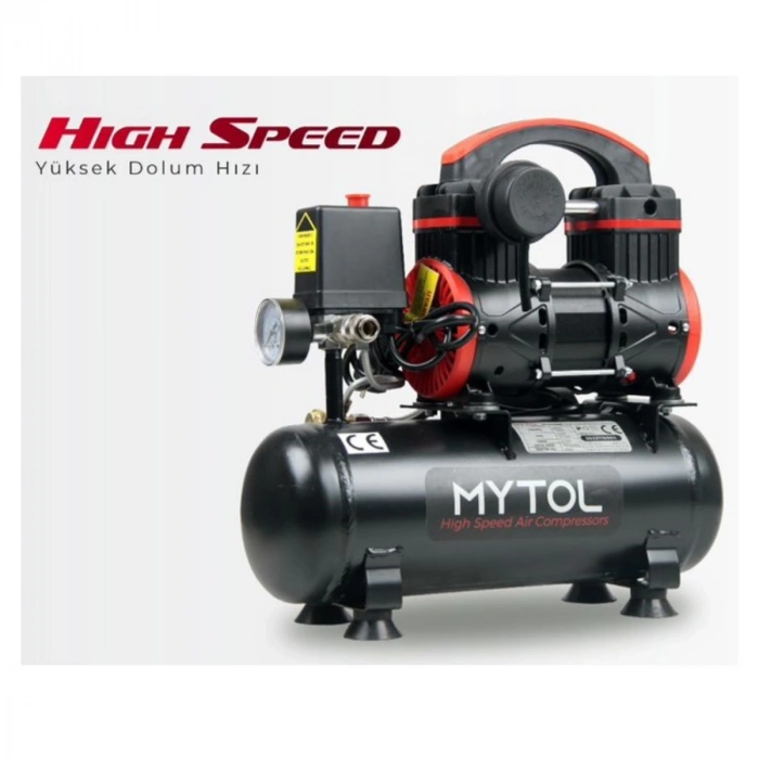 MYTOL MYK0061 1.0HP 6 LT YÜKSEK HIZLI KOMPRESÖR