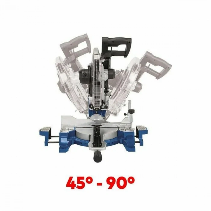 SCHEPPACH HM140L Gönye Kesme Makinası 305 mm Elektrikli Testere Marangoz Tezgah Tipi Açılı Kesim