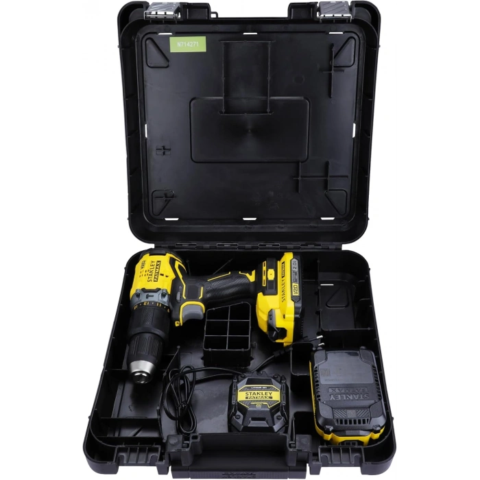 Stanley SBD715D2K Şarjlı Kömürsüz Darbeli Matkap 18V 2.0 Ah