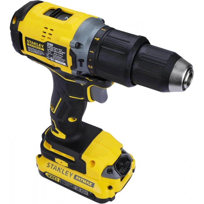 Stanley SBD715D2K Şarjlı Kömürsüz Darbeli Matkap 18V 2.0 Ah