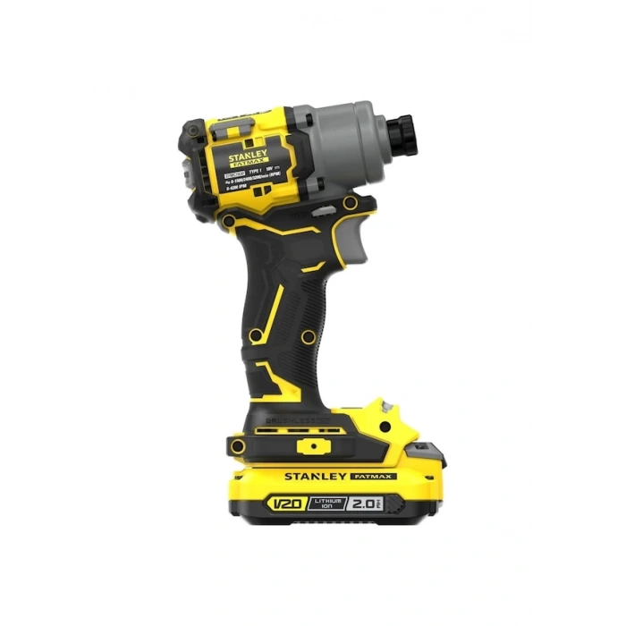 Stanley SFMCF830D2K Kömürsüz Darbeli Tornavida (2 x 20V 2.0Ah)