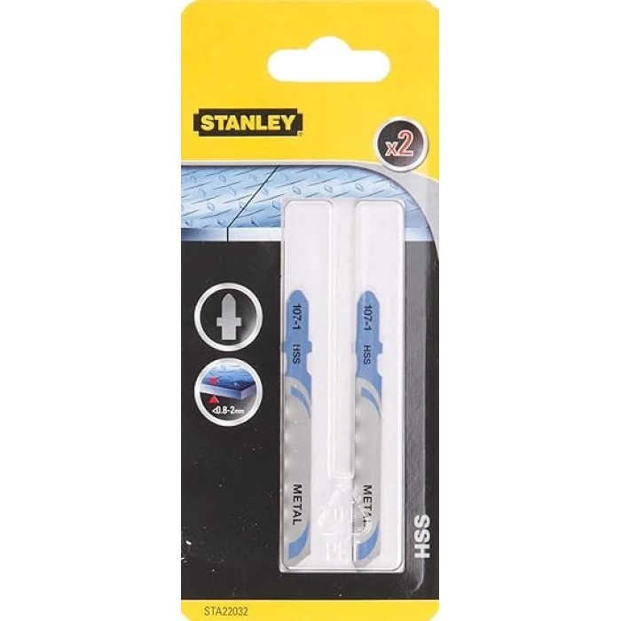 STANLEY STA22032-XJ 2 hojas HSS para Corte Recto
