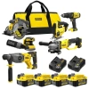 Stanley Fatmax V20 6’lı Akülü Set – 6 Makine, 4 Akü, 2 Şarj Aleti, Çantalı Profesyonel Set