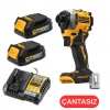Dewalt DCF850E2T 18V 1.7AH Li-Ion Power Stack Kömürsüz Çift Akülü Darbeli Tornavida