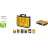 Dewalt TSTAK Organizer (su sıçramalarına karşı korumalı IP54, şeffaf, darbeye dayanıklı polikarbonat kapak, 10 farklı boyutta, 7,8 litre, TSTAK sistemi ile uyumlu)