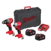 Milwaukee M18 BLCPP2B-502C 2’li Akülü Set (BLDDRC-BLIDRC) 18V 5.0Ah – T4933492837