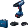 Bosch Gbh 240 + Gws 750 S + Gsb 185-LI Akülü Vidalama 2 x 18V 2 Ah