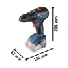 Bosch Professional GSR 18V-50 Akülü Delme Vidalama (ftrsz)