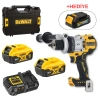 DEWALT DCD1007P2 18V XR Kömürsüz Darbeli Matkap 2x5.0Ah Akü + Şarj + TSTAK Çanta + DCBP034 POWERSTACK Akü HEDİYE