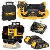 Dewalt DCE590N-XJ Grabo 18V Solo Akülü Lifter Vakumlu Taşıyıcı & Dewalt DCLE34031 18 V Compact Yeşil Lazer Hizalama