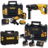 DEWALT x McLaren 18V XR Profesyonel Set (Kırıcı, Taşlama, Vidalama,Torklu, 4 Akü, 3 Çanta)