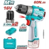 Total Tools TDLI16682 Çift Akülü 2 Ah Matkap