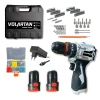 VOLARTAN Delta VTX-1010 Kömürsüz Akülü Darbeli Vidalama 2x2.0Ah 16.8V 2.0Ah
