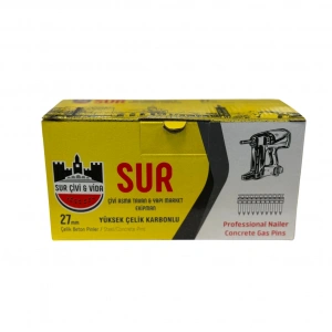 SUR ÇİVİ 27mm Yüksek %80 Karbonlu Çelik Beton Çivisi 1000 Adet Çok Uyumlu