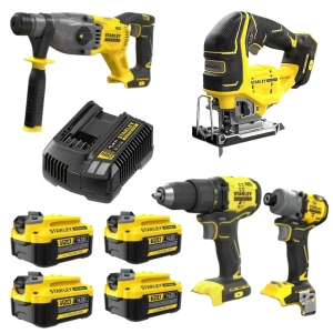 STANLEY FATMAX V20 18V PROFESYONEL SET 4.0 Ah Çift Akülü – Güçlü – Dayanıklı – Profesyonel Seri