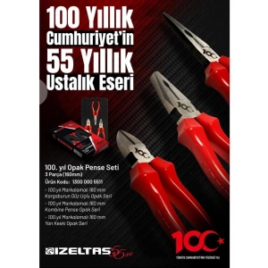 İzeltaş Izeltaş 13000005511 100. Yıl Opak Pense Seti