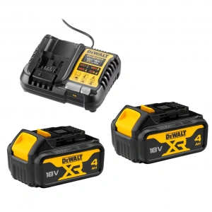 DeWalt DCB1104 Şarj Cihazı ve 2 Adet 18V 4Ah XR Akü Seti