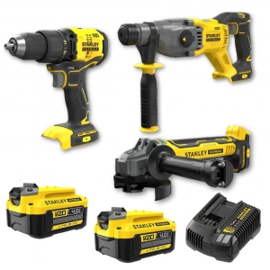 Stanley Fatmax V20 Profesyonel Üçlü Set: SFMCH900 + SFMCG700 + SBD710