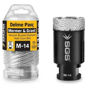 SGS Mermer & Granit Delme Panç M14 - 70 mm