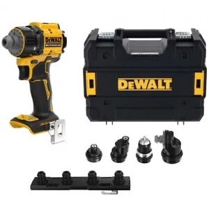 DEWALT DCD803NT-XJ 18V XR Kömürsüz Çok Başlıklı Akülü Matkap Vidalama aküsüz