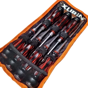 7li Mekanik Tornavida Seti, Kutulu, Düz Uçlu ve Yıldız