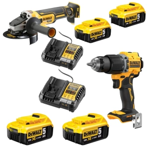 Dewalt DCD799 18V KÖMÜRSÜZ-Dewalt DCG405P2 Taşlama Makinası