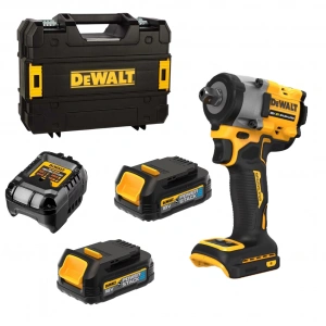 DeWalt DCF922P2T-QW 18V XR PowerStack 1/2 Somun Sıkma (2x1.7Ah Akü + Şarj + Çanta)