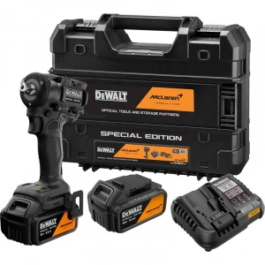 Dewalt Dcf92Mp2T-Qw Mclaren 1/2 Kompakt Somun Sıkma + 2X5Ah Akü Set