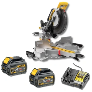 DEWALT DCS782 18V XR 305 mm Akülü Gönye Kesme Makinesi + 2 Adet DCB546 18V/54V FLEXVOLT 6.0Ah Akü + Şarj Cihazı