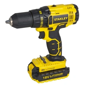 Stanley SCD201D2K Çift Akülü 18V 2.0Ah Li-Ion Şarjlı Darbesiz Matkap UÇ SETLİ