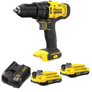 Stanley SCD700B-TR 18V V20 Kömürlü Matkap 2x2ah
