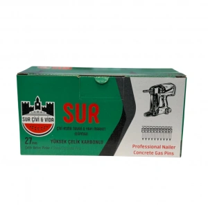 SUR ÇİVİ 27mm Yüksek Karbonlu Çelik Beton Çivisi 1000 Adet Çok Uyumlu