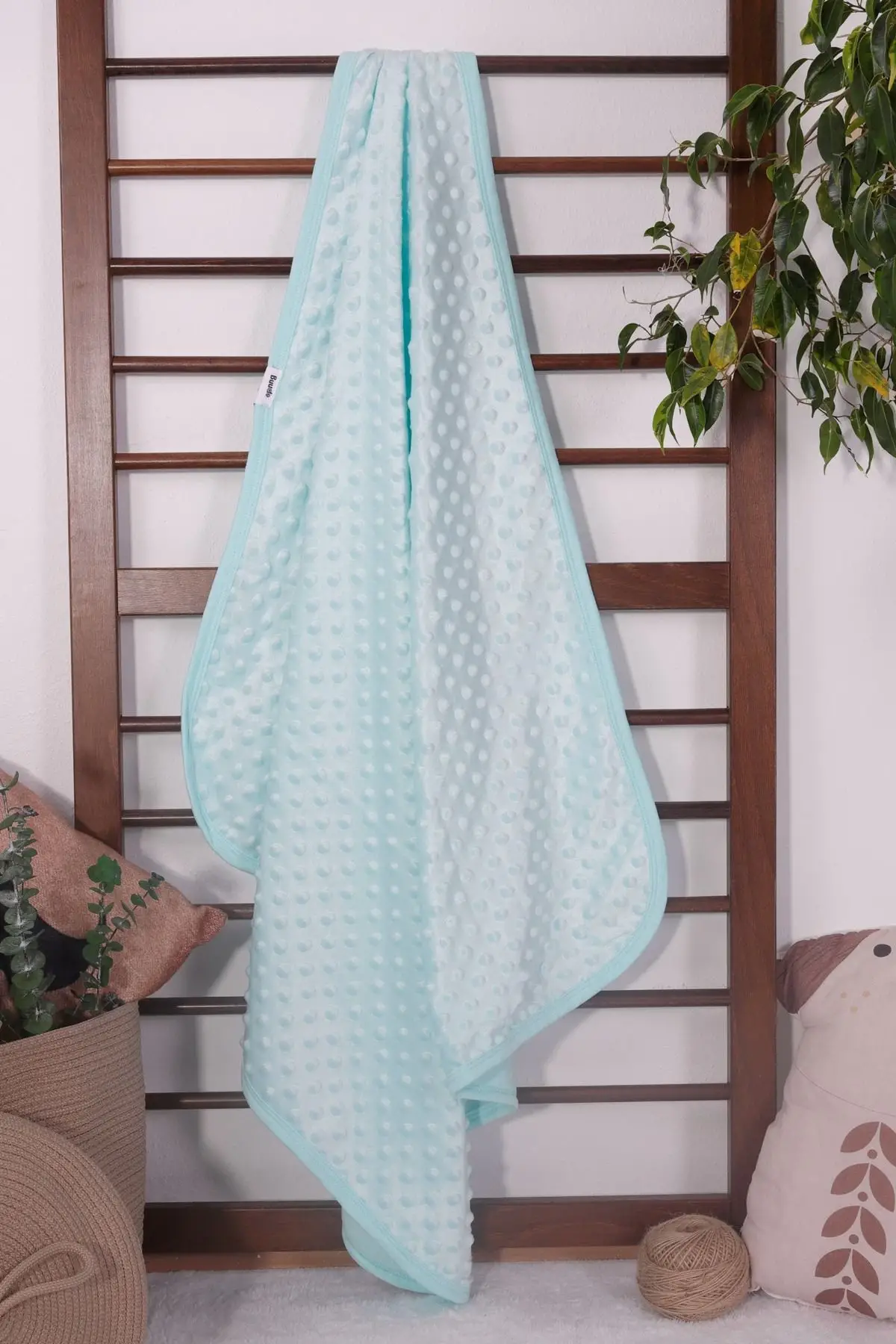 Biyeli Unisex Bebek Nohut Battaniye 80*90 Cm