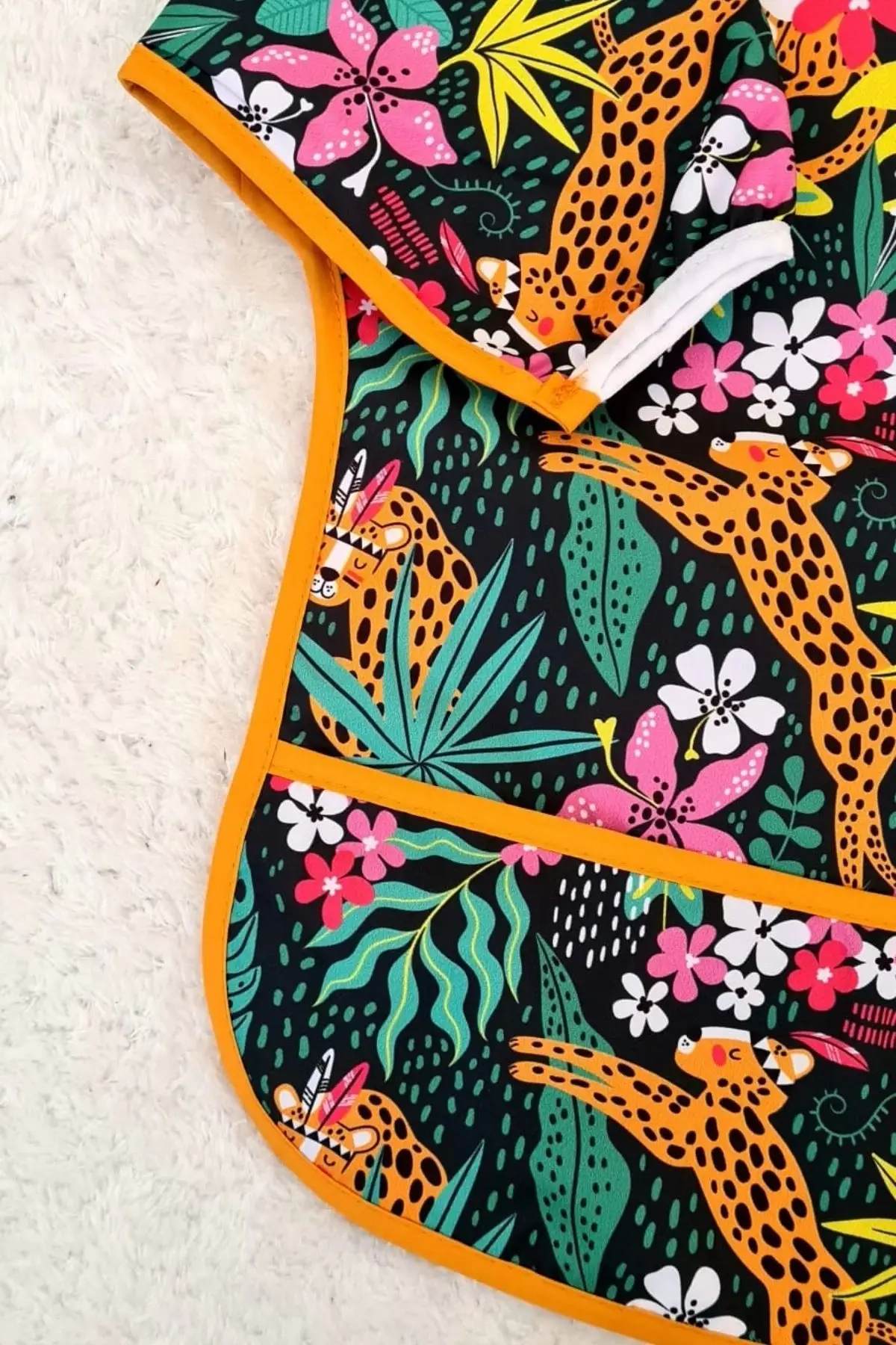 Dream Desenli Sıvı Geçirmez Unisex Aktivite ve Mama Önlüğü 6-24 Ay