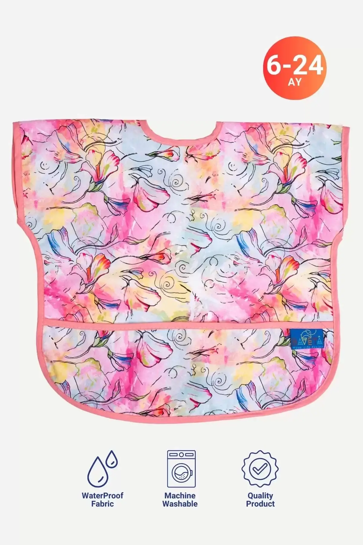 Ebru Kolsuz Sıvı Geçirmez Aktivite Ve Önlüğü 6-24 Ay