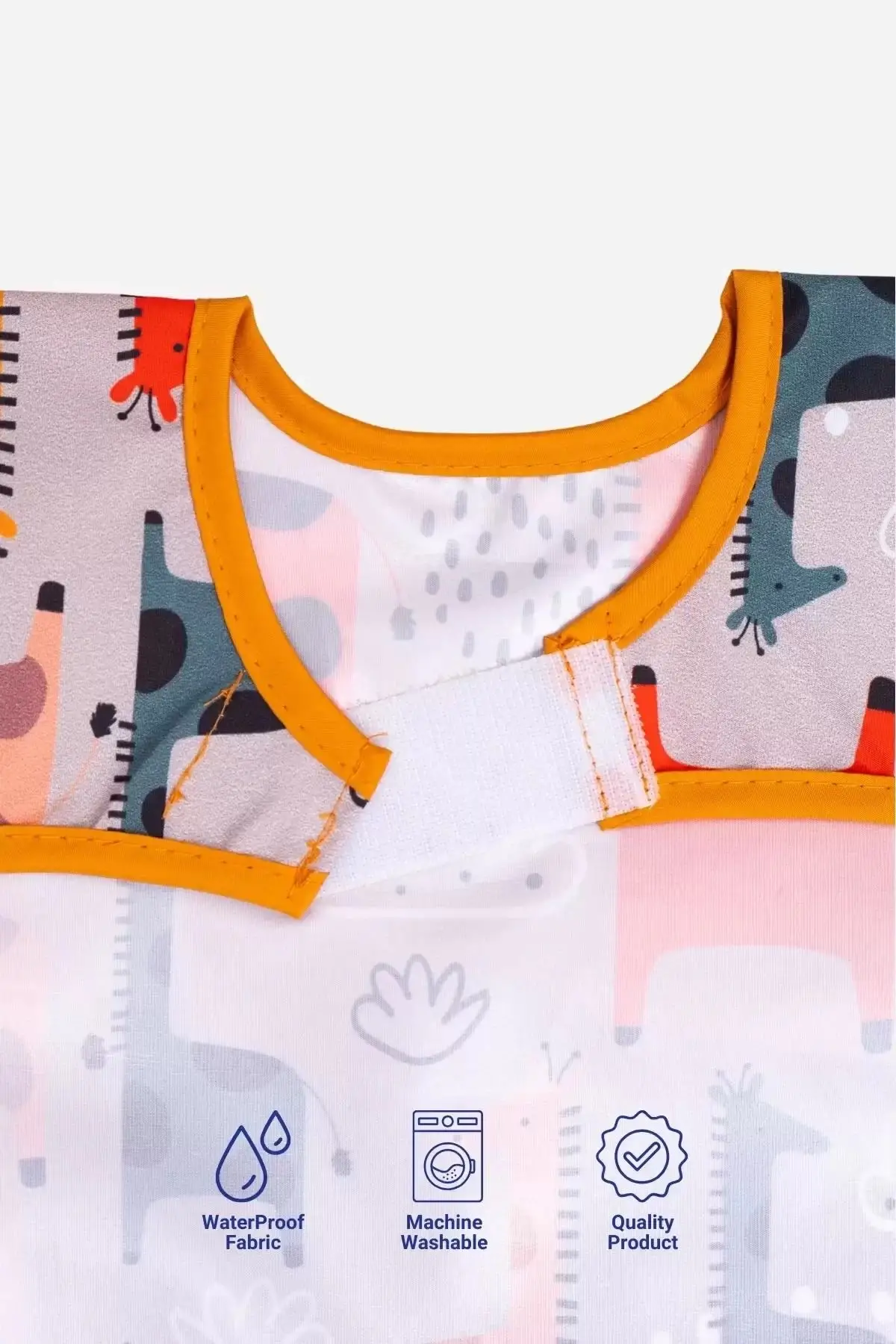 Graffe Kolsuz Sıvı Geçirmez Aktivite Ve Önlüğü 6-24 Ay